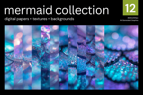 Download Mermaid Collection Digital Paper 13 - Premium Resources
