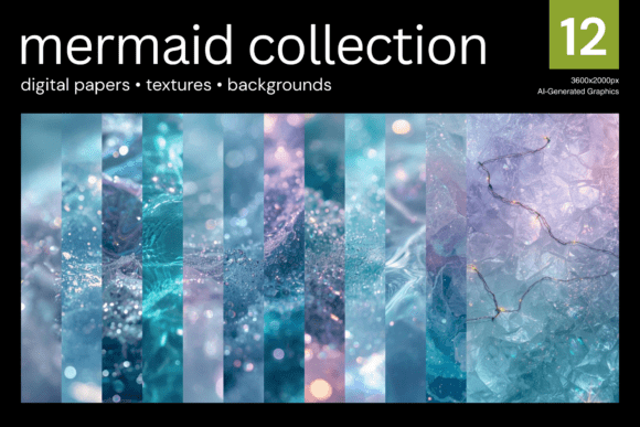 Download Mermaid Collection Digital Paper 18 - Premium Resources